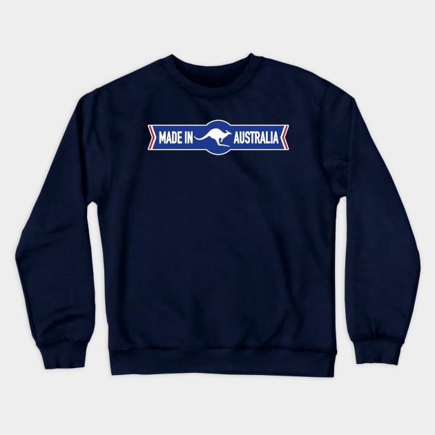 Made in Australia Crewneck Sweatshirt by goldengallery